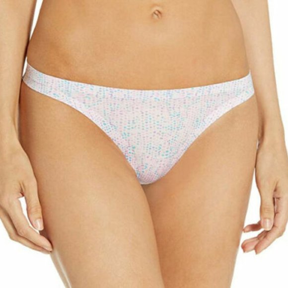 Maidenform NWT Pink Mesh Comfort Thong Panty 40149 S/5 XL/8 - Picture 1 of 3